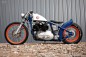 Ironhead Sportster Gulf Bobber by DP Customs