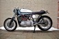 Ducati 860 GT and Harley Sportster cafe Racer by Piet van den Breevaart 1