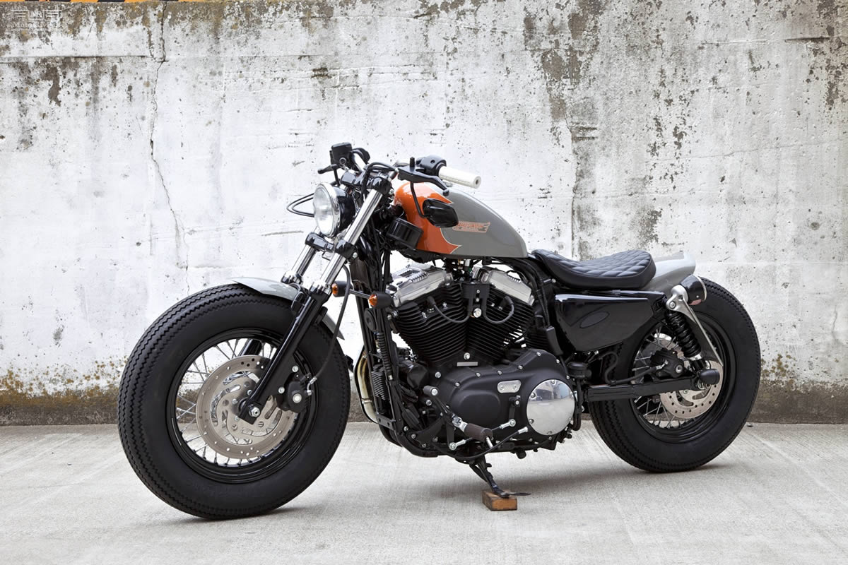 custom honda sport bikes Custom Sportster Forty Eight, by Hide Motorcycles