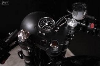 Custom Triumph thruxton speedometer