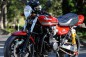 Kawasaki Z1 features genuine ZRX1200 fitted Daytona handlebars