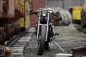 Custom Yamaha XJ600 front view
