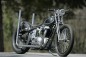 BSA A65 custom earache style rippled drag pipes