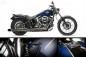 Custom Softail Blackline details