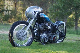 1950 Harley Panhead by Matt MACHINE