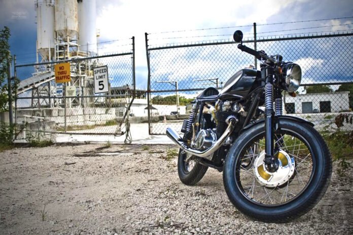 Custom Honda CB450 by Dime City Cycles