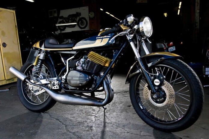 1975 Yamaha RD350 Goldhead by Twinline Motorcycles