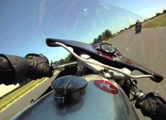 Seeley ‘Triley’ road race by Vincent Michel