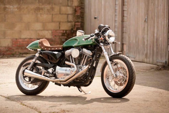 Harley Sportster Cafe Racer by Red Max Speed Shop