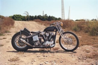 Harley Knucklehead Custom by Old Gold Garage Co
