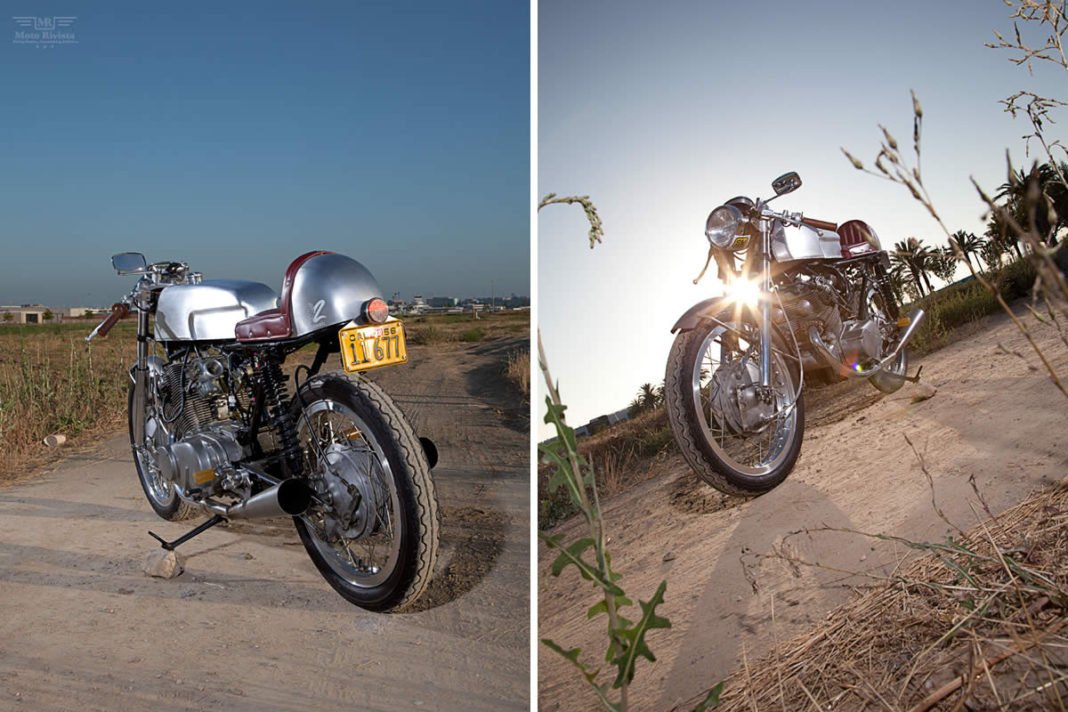 Honda CB77 Superhawk Cafe Racer by Oni Motorworks