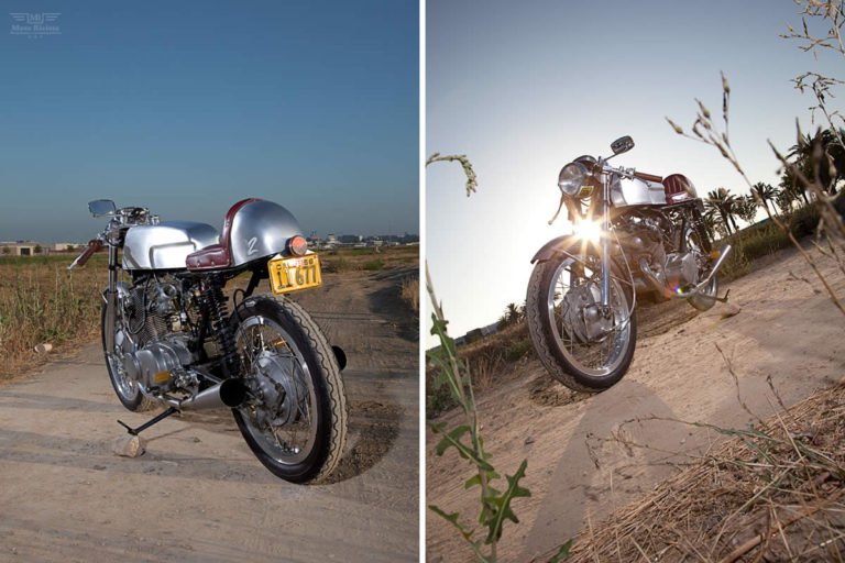 Honda CB77 Superhawk Cafe Racer by Oni Motorworks