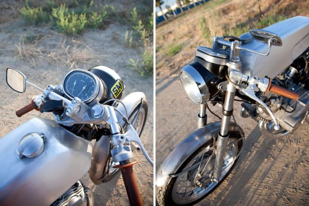 Honda CB77 Superhawk Cafe Racer by Oni Motorworks