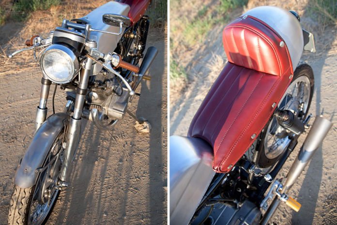 Honda CB77 Superhawk Cafe Racer by Oni Motorworks