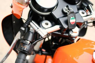 1979 Laverda 497cc Montjuic Mk1 handlebars