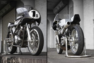 Seeley Norton MkII Racer front and rear view