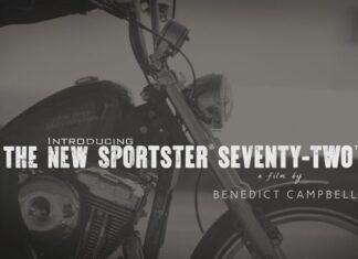 THE NEW SPORTSTER SEVENTY-TWO, film by Benedict Campbell