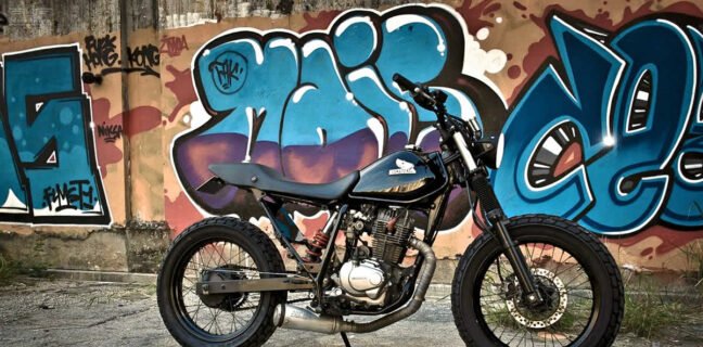 Honda FTR flat tracker, The Yakuza by Wesley
