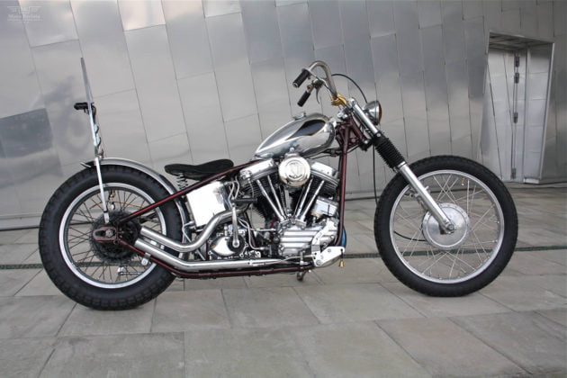 Panhead Chopper By Customs From Jamesville