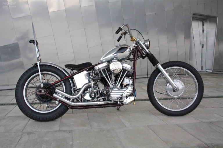 Panhead Chopper by Customs from Jamesville