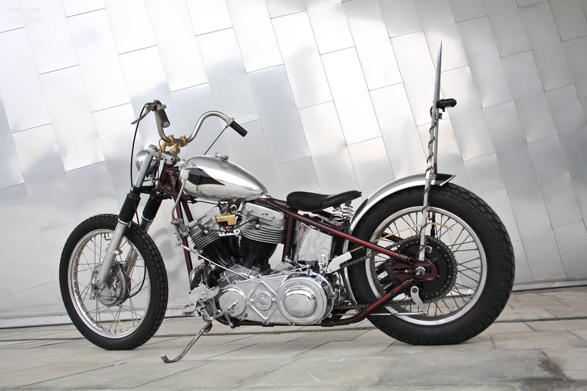 Panhead Chopper by Customs from Jamesville