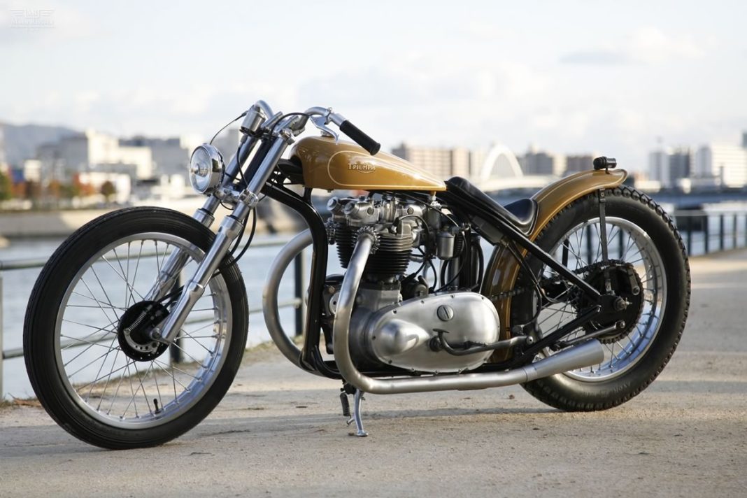 Custom Triumph T110 by Heiwa Motorcycle Japan