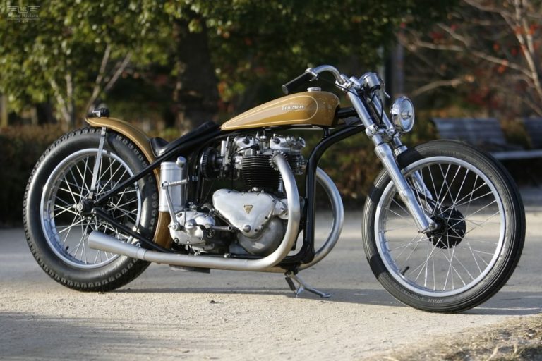 Custom Triumph T110 by Heiwa Motorcycle Japan