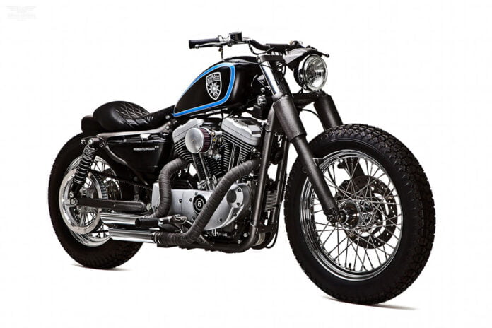 Custom Harley Sportster, Stellalpina