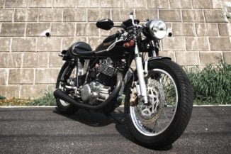 custom Yamaha SR500 Cafe Racer by Yamaguchi