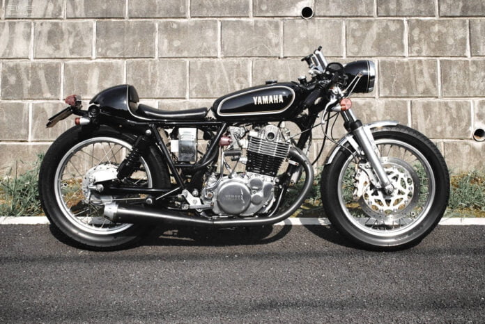 Custom Yamaha SR500 by Yamaguchi Ringyou