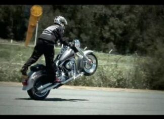 Matt Mingay’s Harley Davidson Stunt