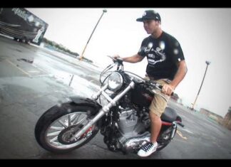 Seth Enslow Harley Jump, World Record