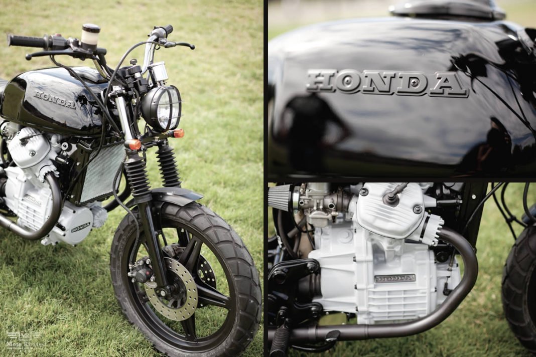 Custom Honda CX500 by Rive Gauche Kustoms France
