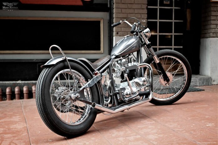 1964 Custom Triumph 650 for Ryan Reynolds