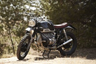 Vintage BMW Motorcycle by Cafe Racer Dreams