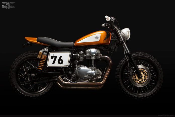 Kawasaki W650 by Ton-up Garage