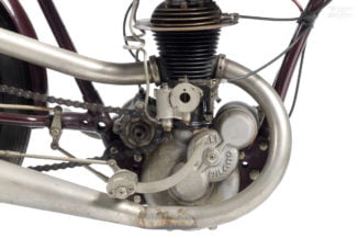1926 Garelli Racing Motorcycle engine right side
