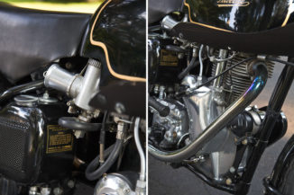 British classic Velocette Thruxton 7