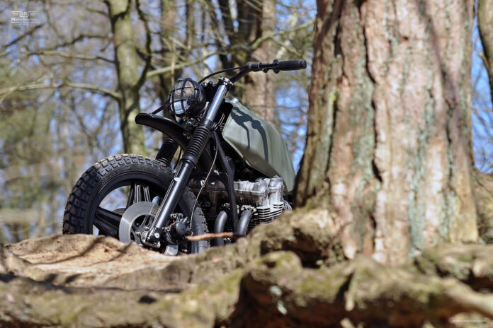 Honda CB750F2 Scrambler by Left Hand Cycles
