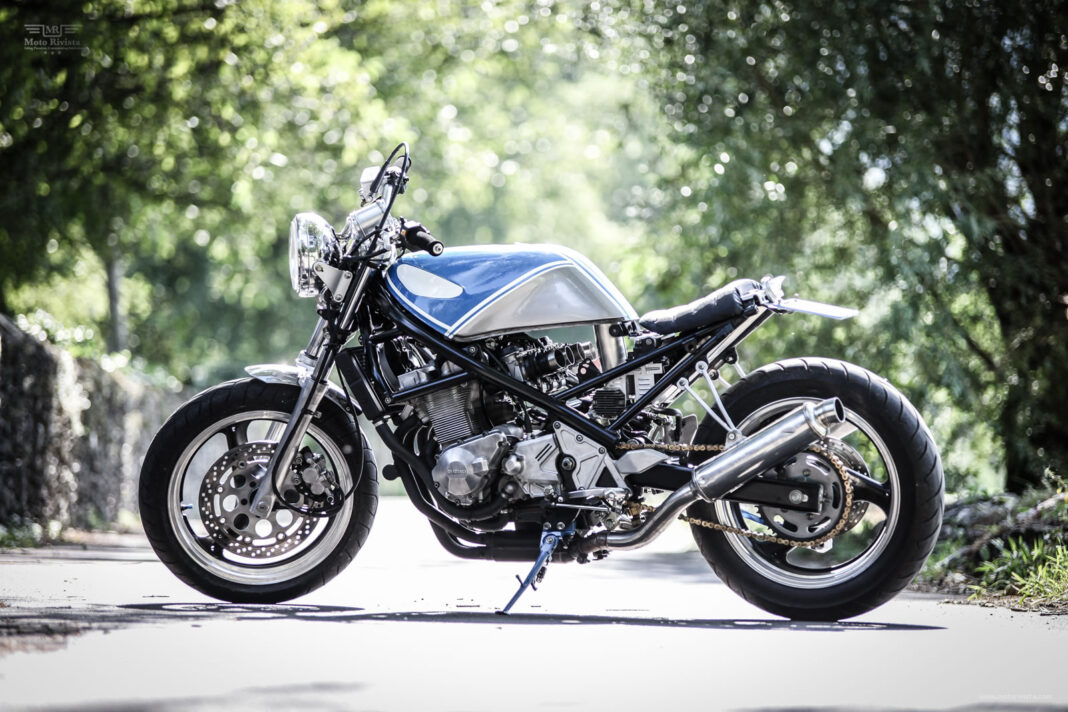 Italian custom Suzuki GSF400 Retrofighter