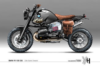BMW R1100 GS Holographic Hammer