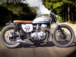 1976 Honda CB750 four custom