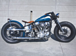 48 custom Panhead by Customs from Jamesville