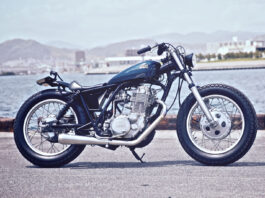 Japnease Custom Yamaha SR400 by Heiwa MC 1