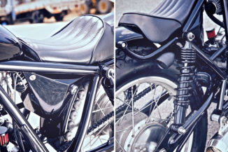 Japanese Custom Yamaha SR400 by Heiwa Motorcycle