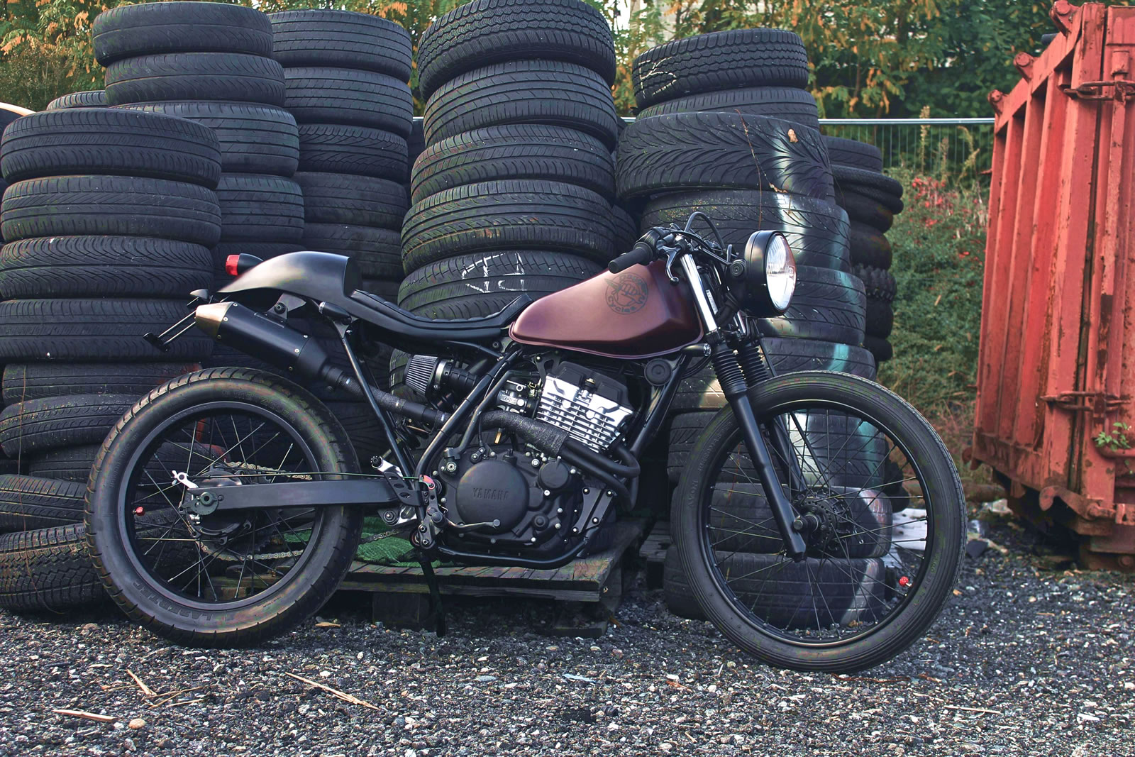 Yamaha TT350 Custom by Dagger Cycles