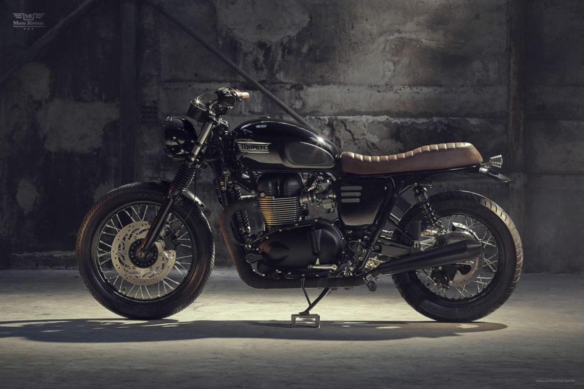 Triumph Bonneville T100 Custom by Bunker Custom Cycles