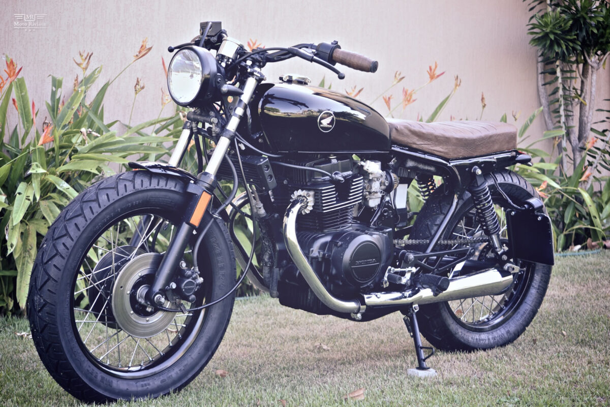 Honda CB450 Custom by Marcelo Wittlich Brazil