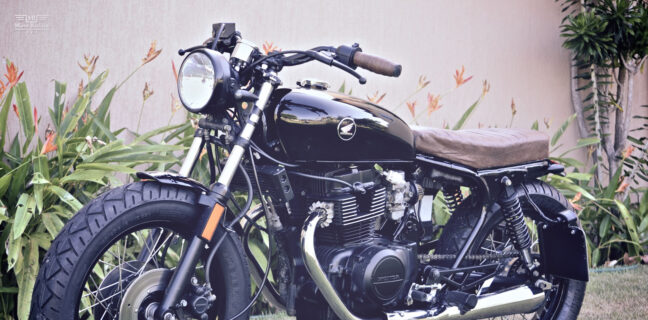 Honda CB450 Custom by Marcelo Wittlich Brazil