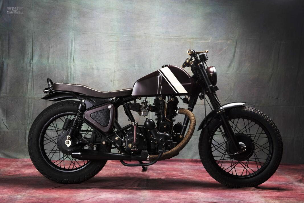 The Royal Enfield Scrambler by Bull City Customs India